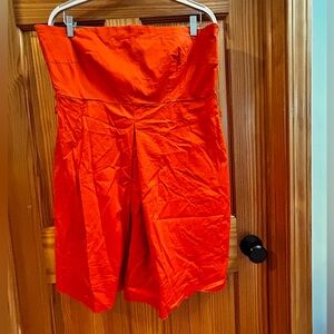 New York & Company Bold Orange Dress